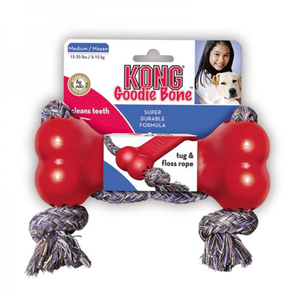 kong goodie bone with rope