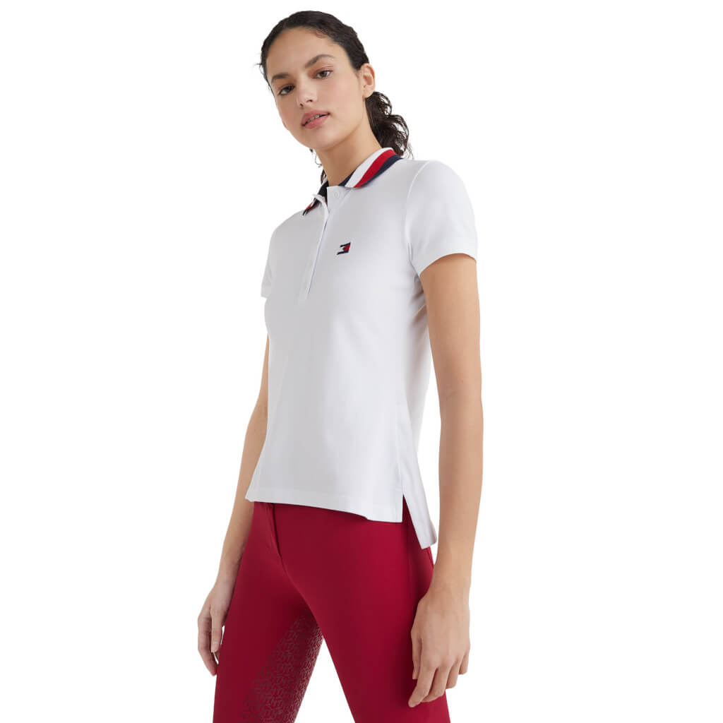 Tommy Hilfiger Equestrian Women's Polo Shirt TH Style SS22 | FUNDIS ...